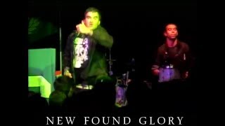 NEW FOUND GLORY &quot;Dig My Own Grave&quot;  (Multi Camera) Chad Gilbert gets pulled into crowd