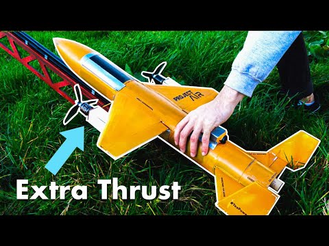 High Power Rocket Plane pt.2