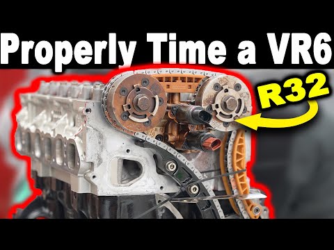 How To Properly Time and Install Timing Chains on an R32 VR6