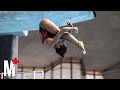 What It Feels Like To Be Jennifer Abel Diving From A Three M Springboard