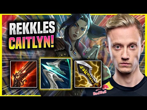 REKKLES BRINGS BACK CAITLYN! - KC Rekkles Plays Caitlyn ADC vs Jinx! | Season 2022