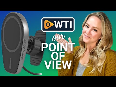 Scosche MPQMD-SP MagicMount Charge Pro Qi2 MagSafe Car Mount Charger - WTI product video review