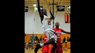 preview picture of video 'Alley-oop slam! Thornwood's Donte Thomas forces a turnover and finishes with a big score!'