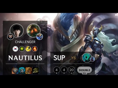 Nautilus Support vs Maokai KR Challenger Patch 11.2 2021