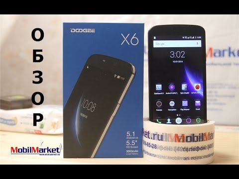 Обзор Doogee X6 (3G, 1/8Gb, black)