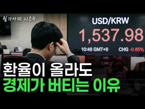 [월가아재] 환율 1600 가도 경제는 괜찮을까? 한국을 지키는 최후의 보루 | 한국은 '언제' 외환위기를 겪는가 1부