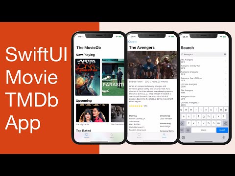 SwiftUI Speed Code - MovieDB iOS App TMDb API
