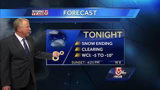 Video: Wind chills below zero New Year&#39;s Eve
