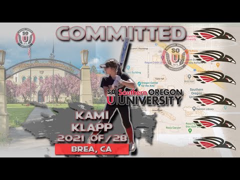 2021 Kami Klapp Committed to Southern Oregon University