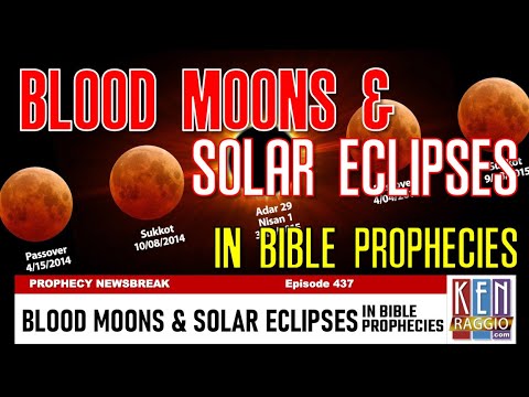 BLOOD MOONS and SOLAR ECLIPSES in Bible Prophecies