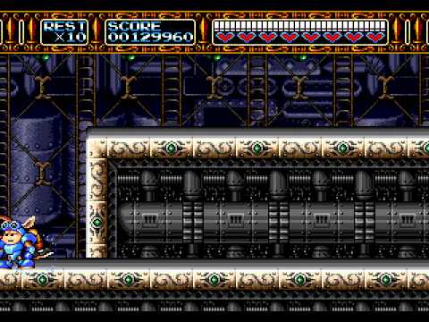 Rocket Knight Adventures (Genesis) - Longplay
