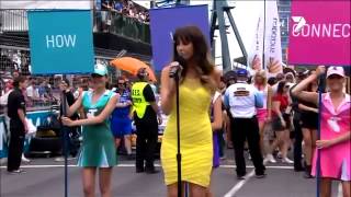 Samantha Jade - What You&#39;ve Done to Me - V8 Supercars Live (02 Dec 12)