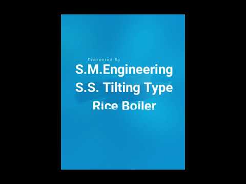 Rice Boiler Tilting Type