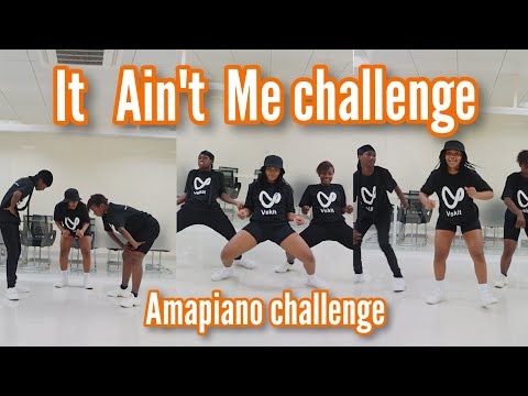 It ain't  me challenge  Amapiano  challenge by NDLOVU YOUTH CHOIR