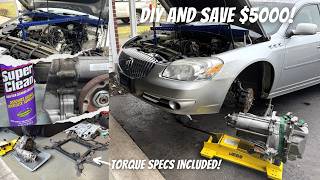 How to Install GM 4T65-E Transmission Buick Lucerne, Grand Prix, Impala (Every Step in Description!)