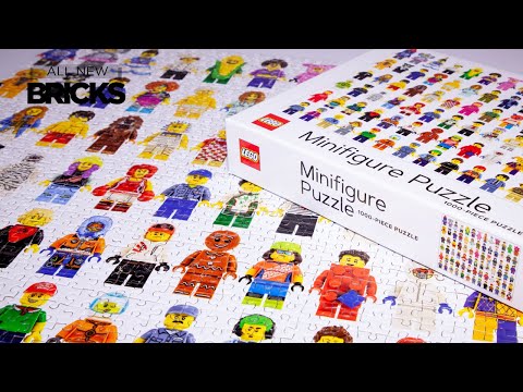 Vidéo LEGO Objets divers 5007071 : Puzzle de 1 000 pièces Minifigurines