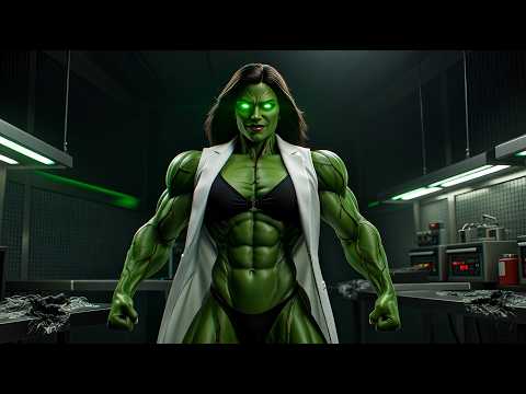 She Hulk Muscle Growth Transformation in Laboratory | Female Hulk Transformation | Zero Visuals