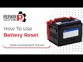 How To Use Battery Reset Function On SDS 2009 Volkswagen Tiguan