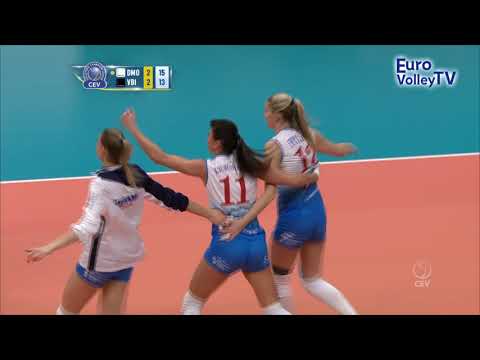 #CLVolleyW - Dinamo MOSCOW take thrilling 5th set against reigning champions VakifBank ISTANBUL