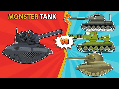 Tank Teaser | Morok VS the Forge Guardian -  Морок VS Хранитель Кузницы - Мультики про танки #555