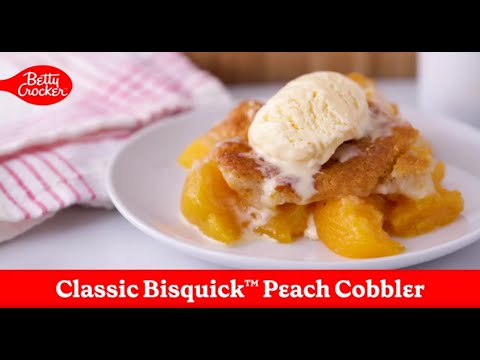 Classic Bisquick™ Peach Cobbler | Betty Crocker