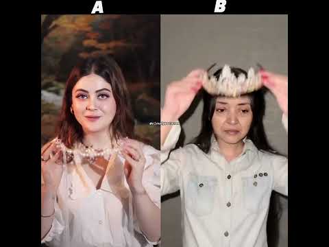 Daizy aizy VS Simpal Kharel 👀🎀🌷Who is ur fav?!♥️#ytshorts #trending #bollywood #viral #transition