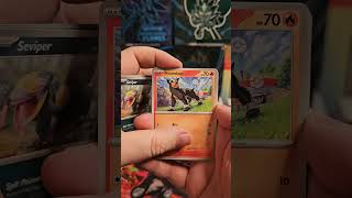 Scarlet & Violet pack opening — make your prediction now.