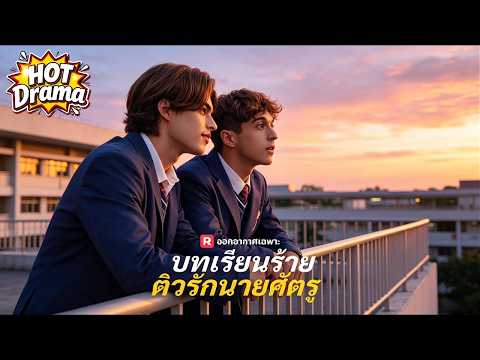 (พากย์) บทเรียนร้ายติวรักนายศัตรู | คู่แข่งในโรงเรียนใกล้ชิดกันมากเกินไป #reelshorts #shortdrama