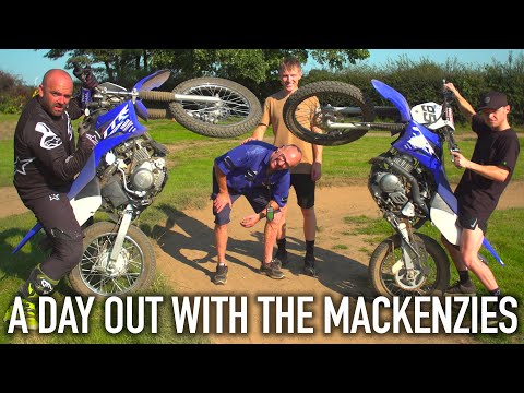 RACING A LEGEND | A Day With The Mackenzies + Mad Mark