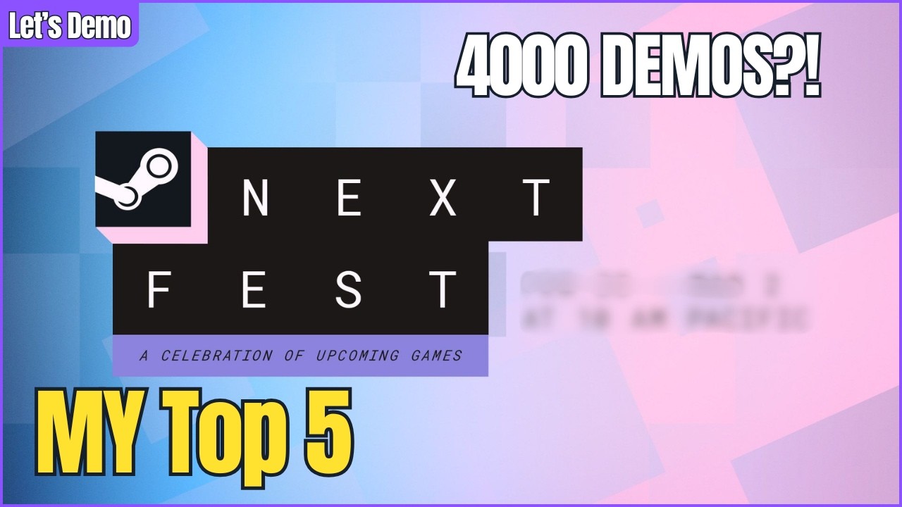 Steam Next Fest Februar 2026 - Top 5 Spiele