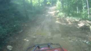 preview picture of video 'Windrock Trail #22 - Creek Crossing'