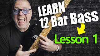EASY 12 Bar Blues Bass - Lesson 1 - Overview