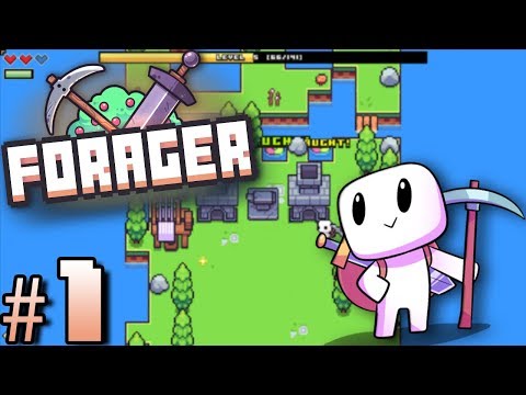 My Adorable, 8 Bit Journey Begins! - Forager |Ep.1|
