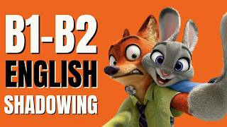 Shadowing English with Zootopia | Speak like a Native with a Cartoon Ep.10