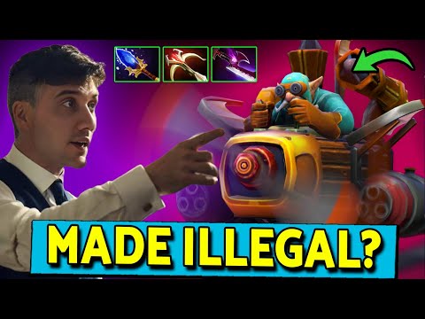 The UNLEASHED Gyrocopter Arteezy Made Illegal?! (THIS BUILD IS INSANE)