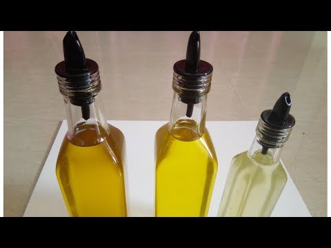 Glass Oil Bottle Cleaning Method