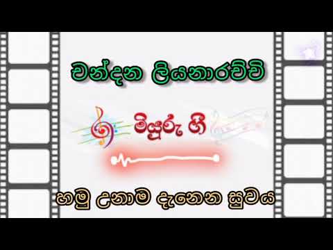 හමු උනාම දැනෙන සුවය | චන්දන ලියනාරච්චි | Hamu Unama Danena Suwaya | Chandana Liyanarachchi