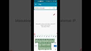 Download lagu ping tools pro ip server lampung, internet ngebut kenceng #shorts #pingtools mp3