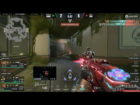 LOUD ‎cauanzin THRIFTY 4K vs FNATIC | VCT LOCK//IN