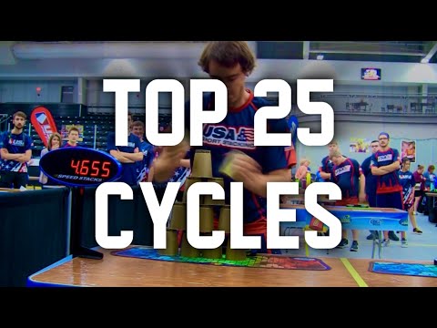 Sport Stacking: The 25 Fastest Cycles of All Time ⚡️