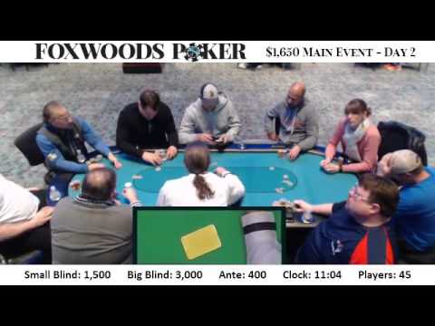 $1,650 Main Event Day 2 (Part 1)
