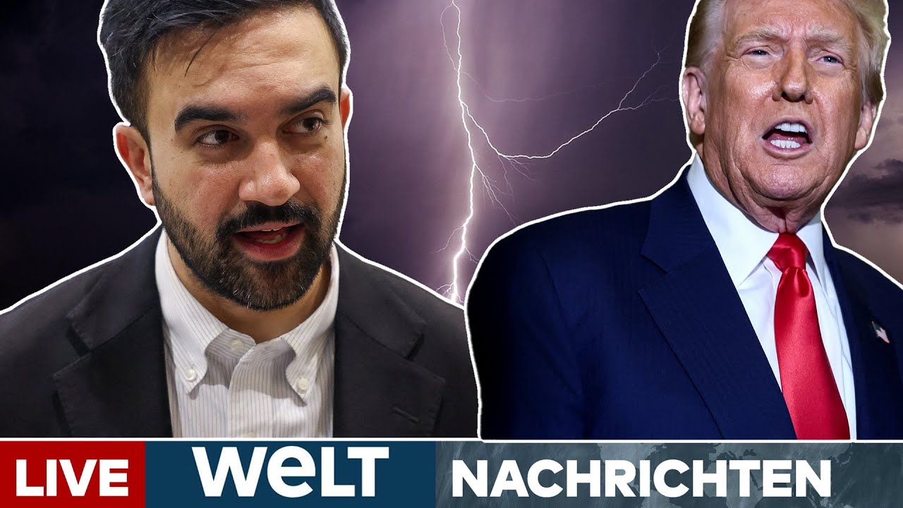 USA: Linker Muslim Mamdani gewinnt Bürgermeisterwahl in New York – Trump wütet! | WELT LIVESTREAM