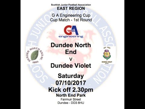 Dundee North End V Dundee Violet JFC 07.10.2017