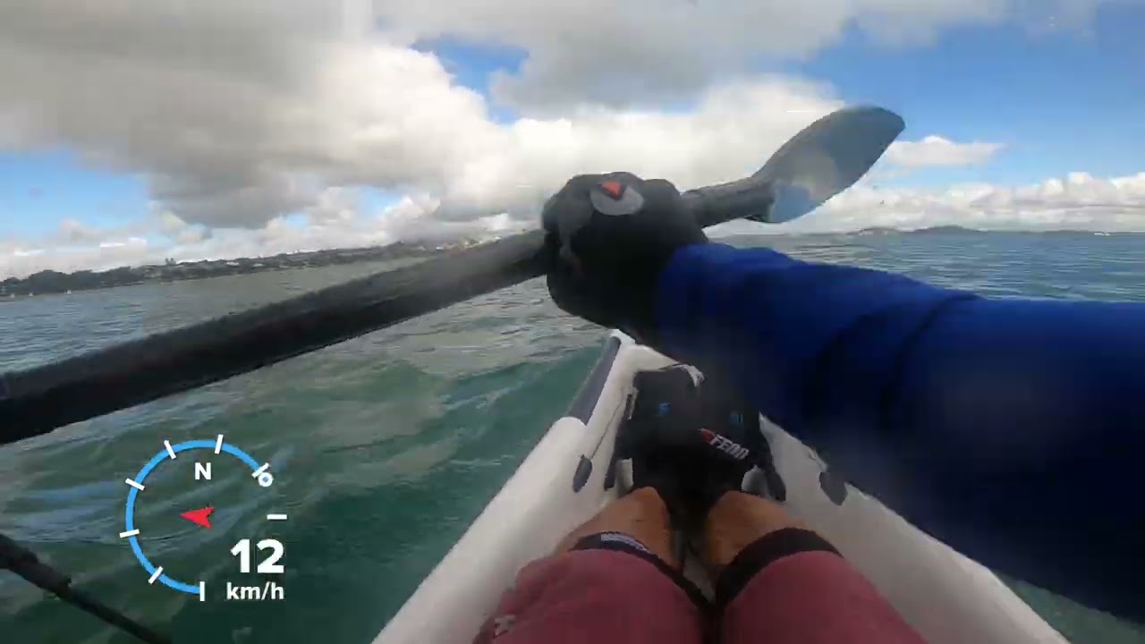 Swordfish S - Paddling in St Heliers Auckland