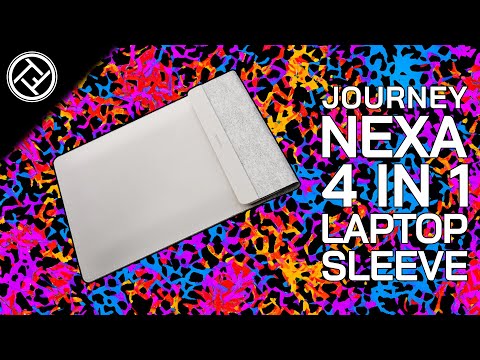 Túi Đựng Laptop Kiêm Sạc Không Dây NEXA 4-in-1 Chính Hãng Journey| Giải Pháp Tăng Năng Suất Cho WorkSpace Di Động