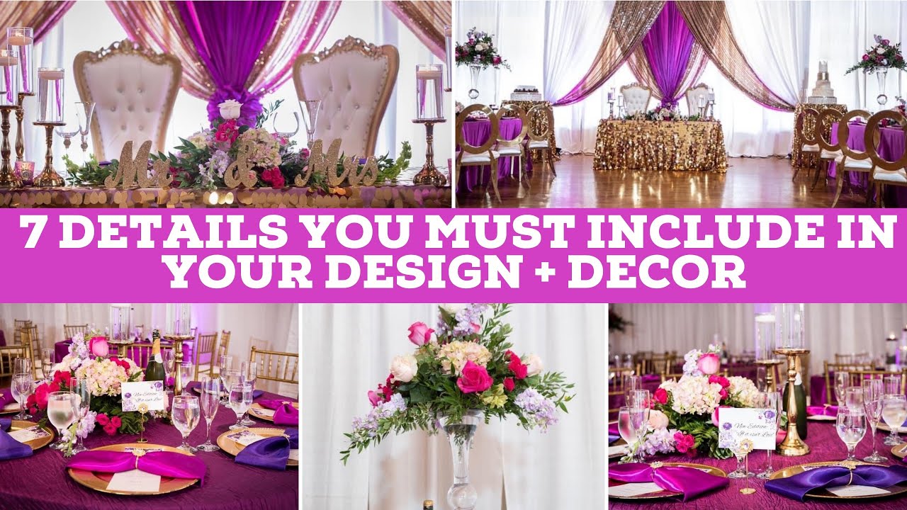 7 DETAILS THAT YOU NEED TO INCLUDE IN YOUR NEXT EVENT| DIY BACKDROP TUTORIAL| EVENT PLANNING