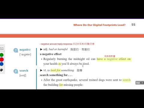 U3 單字第 1-11 講解 | U3 Where Do Our Digital Footprints Lead? | 均一教育平台