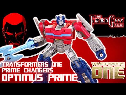 Transformers One Prime Changers OPTIMUS PRIME: EmGo's Transformers Reviews N' Stuff