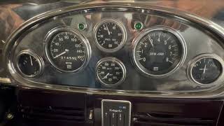V8-Powered 1935 Chevrolet Standard Coupe Hot Rod Gauges