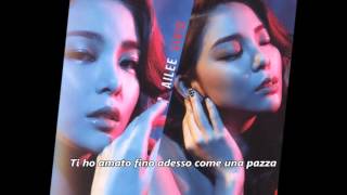 에일리 (Ailee)- Filling Up My Glass [SUB ITA]